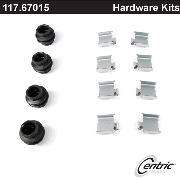 Centric Parts Disc Brake Hardware Kit, 117.67015 117.67015 - main